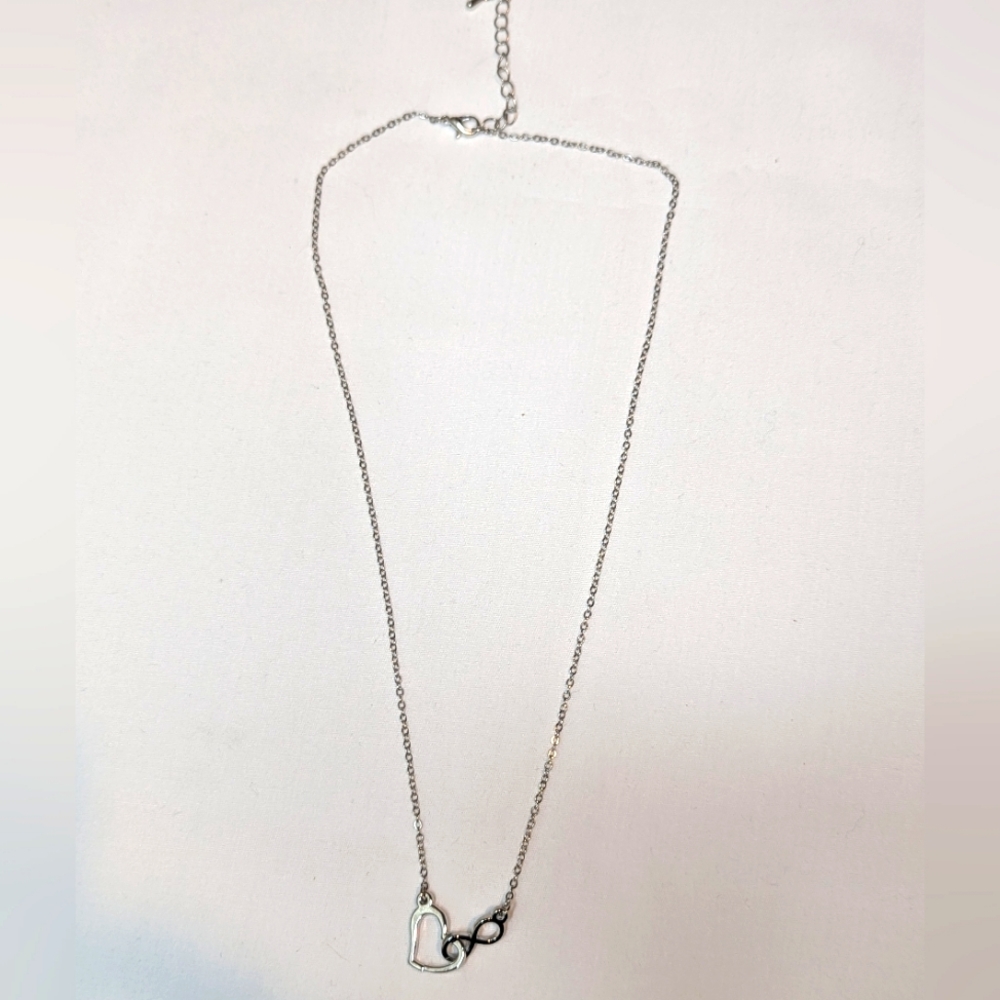 Heart Infinity Necklace